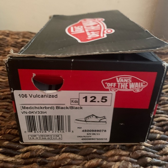 EUC Vans 106 Vulcanized Checkerboard - Picture 4 of 5